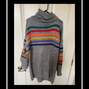 Vici turtle neck sweater dress